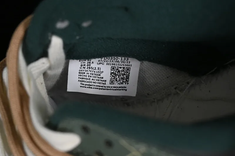 All Categories Nk SB Dunk Series Nk SB Dunk Low Low-top sneakers Nk Dunk Low Panda Prank Jungle Crossing-Lvye Fuyuan Rice brown green SB strap low-top casual sneakers FD0350-133